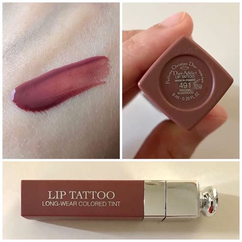 dior tatoo 491|sephora dior lip tint.